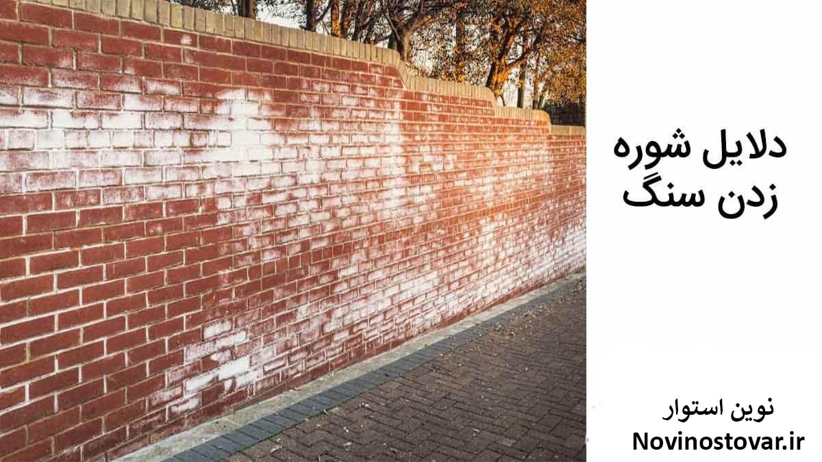 دلایل ایجاد شوره بر روی سنگ