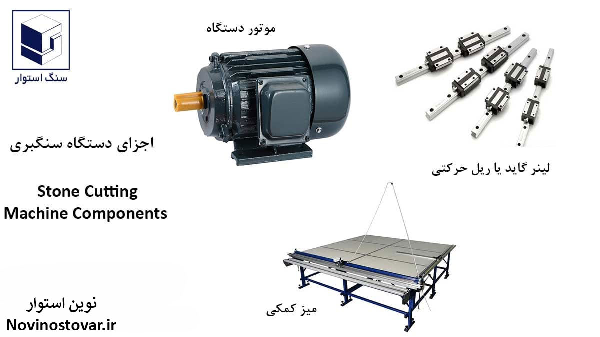 اجزای دستگاه سنگبری